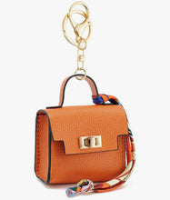 Load image into Gallery viewer, Mini Purse Keychain - Assorted Colors Available