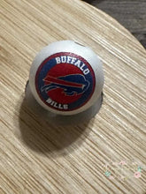 Load image into Gallery viewer, Football 16mm Beads - One Count Arizona Cardinals 16mm Acrylic Beads