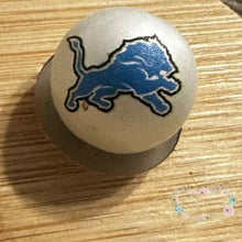 Load image into Gallery viewer, Football 16mm Beads - One Count 16mm Acrylic Beads