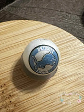 Load image into Gallery viewer, Football 16mm Beads - One Count 16mm Acrylic Beads