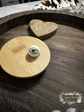 Load image into Gallery viewer, Football 16mm Beads - One Count 16mm Acrylic Beads