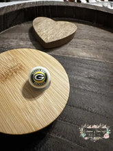 Load image into Gallery viewer, Football 16mm Beads - One Count 16mm Acrylic Beads