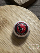 Load image into Gallery viewer, Football 16mm Beads - One Count 16mm Acrylic Beads