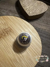 Load image into Gallery viewer, Football 16mm Beads - One Count 16mm Acrylic Beads