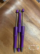 Load image into Gallery viewer, Deep Purple Beadable Pen Beadable Pen