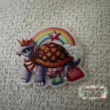 Load image into Gallery viewer, Love Turtle Acrylic Flatback Flatback
