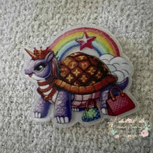 Load image into Gallery viewer, Love Turtle Acrylic Flatback Flatback