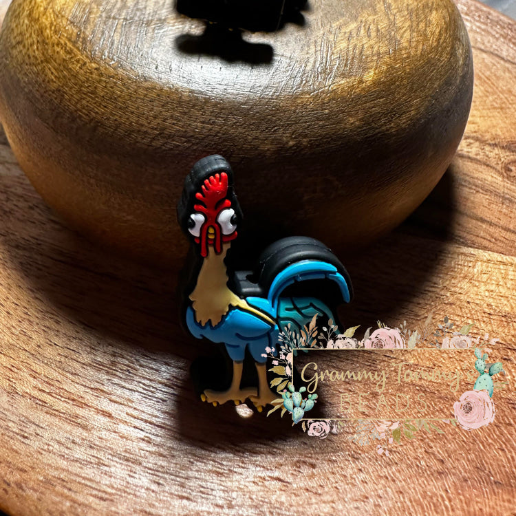 Chicken -- Silicone Focal Bead