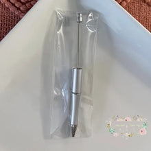 Load image into Gallery viewer, Beadable Pen - Silver Beadable Pen