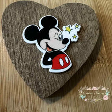 Load image into Gallery viewer, Star Mouse Flatback - 34 x 34mm Flatback