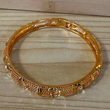 Load image into Gallery viewer, Handmade Gold Plated Indian Bangle
