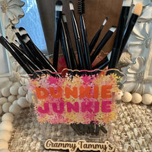 Load image into Gallery viewer, Dunkie Junkie - Acrylic Pen/Pencil/Brush Holder
