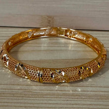 Load image into Gallery viewer, Handmade Gold Plated Indian Bangle
