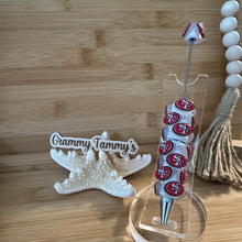 Load image into Gallery viewer, Football Crystal Pen - 49ers
