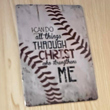 Load image into Gallery viewer, Creative Tin Sign 8X12 - I Can Do All Things
