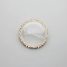 Load image into Gallery viewer, Flatback Holder Bead - 34mm Blingbling Clear Base - Pink
