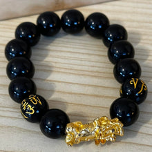 Load image into Gallery viewer, Black Obsidian Bracelet
