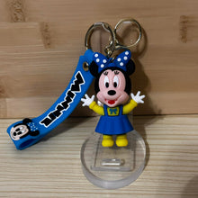 Load image into Gallery viewer, 3D Mouse Key Chain Wristlets - Girl Blue
