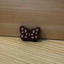 Load image into Gallery viewer, Love Brown Butterfly - Silicone Focal Bead
