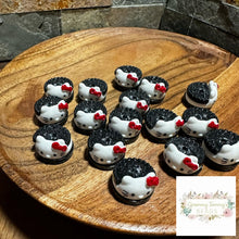 Load image into Gallery viewer, 12*18Mm Kitty Cookies Bead - Black Beads
