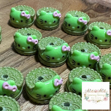 Load image into Gallery viewer, 12*18Mm Kitty Cookies Bead - Green Beads
