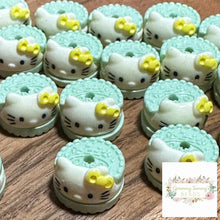 Load image into Gallery viewer, 12*18Mm Kitty Cookies Bead - Mint Green Beads
