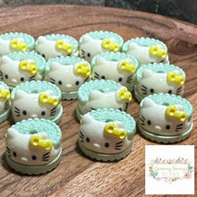 Load image into Gallery viewer, 12*18Mm Kitty Cookies Bead - Mint Green Beads
