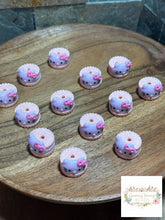 Load image into Gallery viewer, 12*18Mm Kitty Cookies Bead - Pink &amp; Purple Beads
