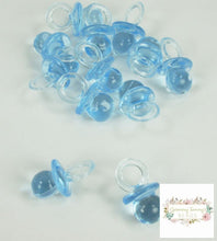 Load image into Gallery viewer, 12 Mini Baby Pacifiers Blue Pacifier
