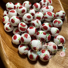 Load image into Gallery viewer, 12Mm Apples Silicone Bead 15Mm Round Beads
