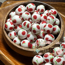 Load image into Gallery viewer, 12Mm Apples Silicone Bead 15Mm Round Beads
