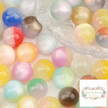 Load image into Gallery viewer, 12*12MM Cat Eye Beads - 5 Count Assorted Beads cat’s eye
