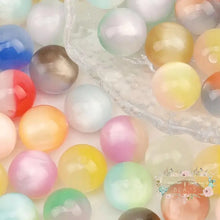 Load image into Gallery viewer, 12*12MM Cat Eye Beads - 5 Count Assorted Beads cat’s eye
