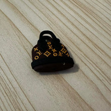 Load image into Gallery viewer, Love Brown &amp; Black Purse - Newest Style - Silicone Focal Bead
