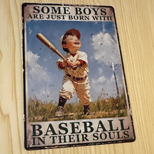 Load image into Gallery viewer, Creative Tin Sign 8X12 - Some Boys
