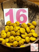 Load image into Gallery viewer, 15Mm Silicone Lentil Beads - 1 Count #16
