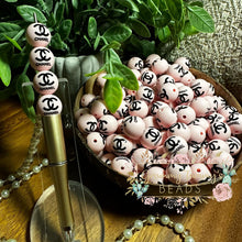 Load image into Gallery viewer, 15Mm Cici Silicone Bead - Pink Round Beads
