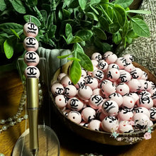 Load image into Gallery viewer, 15Mm Cici Silicone Bead - Pink Round Beads
