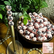Load image into Gallery viewer, 15Mm Cici Silicone Bead - Pink Round Beads
