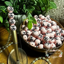 Load image into Gallery viewer, 15Mm Cici Silicone Bead - Pink Round Beads
