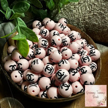 Load image into Gallery viewer, 15Mm Cici Silicone Bead - Pink Round Beads
