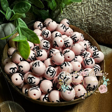 Load image into Gallery viewer, 15Mm Cici Silicone Bead - Pink Round Beads
