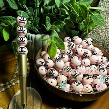 Load image into Gallery viewer, 15Mm Cici Silicone Bead - Pink Round Beads
