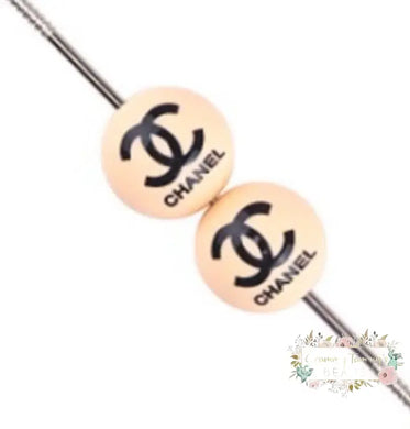 15Mm Cici Silicone Bead - Tan 15Mm Round Beads