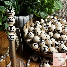 Load image into Gallery viewer, 15Mm Cici Silicone Bead - Tan 15Mm Round Beads
