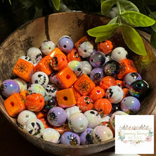 Load image into Gallery viewer, 16Mm Halloween Beads - 6 Count
