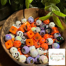 Load image into Gallery viewer, 16Mm Halloween Beads - 6 Count
