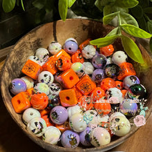 Load image into Gallery viewer, 16Mm Halloween Beads - 6 Count
