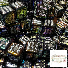 Load image into Gallery viewer, 16mm Square Iredecent CiCi Beads - 5 Count 16mm Acrylic Beads
