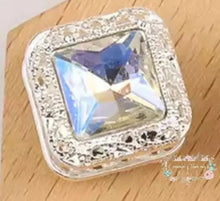 Load image into Gallery viewer, 16mm Square Rhinestone Bead - Assorted Colors Available 16mm Square Rhinestone
